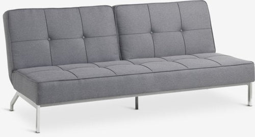 Sofa OREVAD – mørkegråt stof