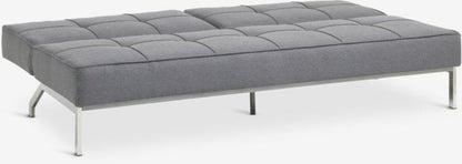 Sofa OREVAD – mørkegråt stof