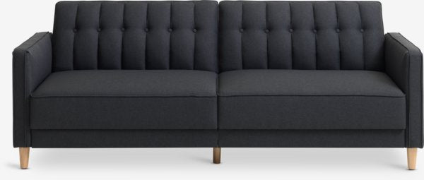 TIVEDEN 2-personers sofa – mørkegrå stofpolstring