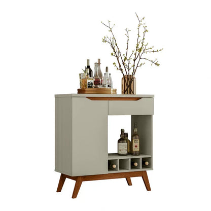 Retro skænk med vinreol Tokyo